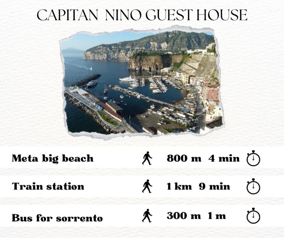 Capitano Nino Guest House Meta Exterior photo